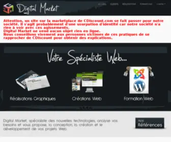 Digitalmarket.fr(Digital Market) Screenshot