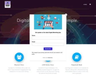 Digitalmarketingacademy.sg(Digital Marketing Made Simple) Screenshot