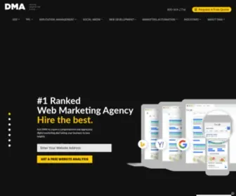 Digitalmarketingagency.com(Digital Marketing Agency (DMA)) Screenshot