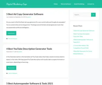 Digitalmarketingcage.com(Digital Marketing Cage) Screenshot