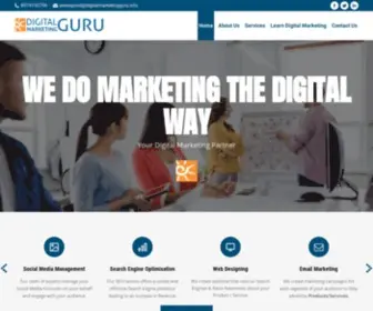 Digitalmarketingguru.info(Digital Marketing GURU) Screenshot