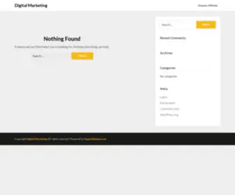 Digitalmarketinginfo.xyz(Just another WordPress site) Screenshot