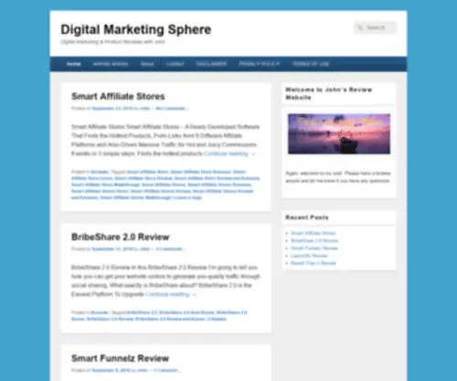 Digitalmarketingsphere.com(My blog) Screenshot