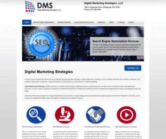 Digitalmarketingstrategiesllc.com(Digital marketing strategies) Screenshot