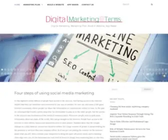 Digitalmarketingterms.com(Digital Marketing Terms) Screenshot