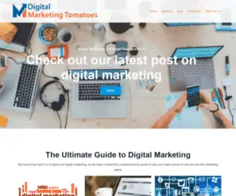 Digitalmarketingtomatoes.com(Find out what digital marketing) Screenshot