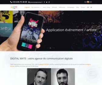 Digitalmate.fr(Agence de communication digitale Bordeaux) Screenshot