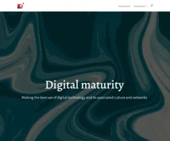 Digitalmaturity.org(Digital Maturity) Screenshot