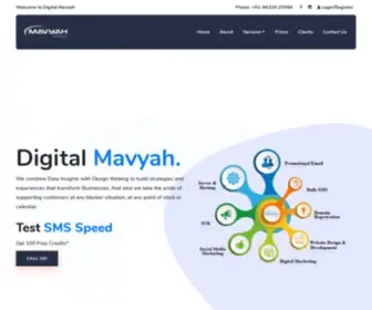 Digitalmavyah.com(Bulk SMS Gateway) Screenshot
