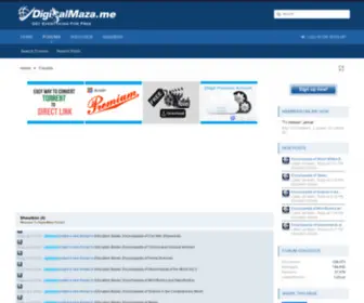 Digitalmaza.me(Premium Accounts) Screenshot