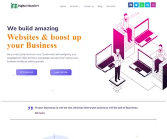Digitalmazdori.tech(Digital Mazdori) Screenshot