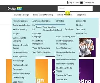 Digitalmeagency.com(Digital Me) Screenshot