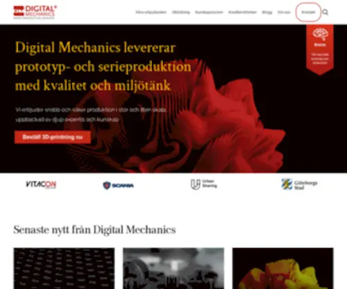 Digitalmechanics.se(Digital Mechanics) Screenshot