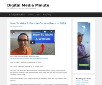 Digitalmediaminute.com(Digital Media Minute) Screenshot