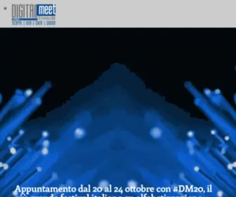 Digitalmeet.it(Il più grande festival digitale italiano) Screenshot