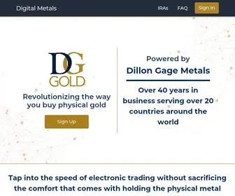 Digitalmetals.com(Digital Metals) Screenshot