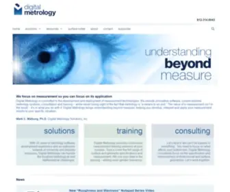 Digitalmetrology.com(Digital Metrology Solutions) Screenshot