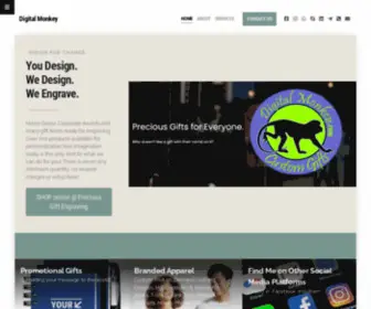 Digitalmonkey.com(Personalized Gifts and Promotional Products) Screenshot