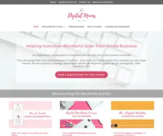 Digitalmumsdirectory.com.au(Australian Digital Marketing Consultants) Screenshot