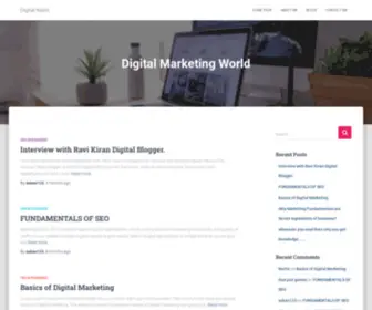 Digitalnalini.com(The basic fundamentals of SEO and Beginner's Guide to SEO) Screenshot