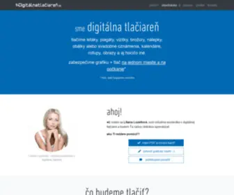 Digitalnatlaciaren.sk(Digitálna tlač) Screenshot