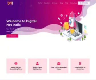 Digitalnetindia.com(Get a digital marketing company in Noida & Delhi. DNI) Screenshot