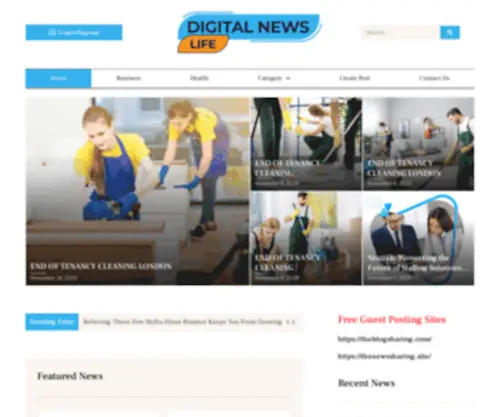 Digitalnewslife.com(Digital News Life) Screenshot