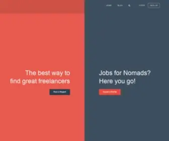 Digitalnomad-Jobfinder.com(Jobs for Digital Nomads) Screenshot