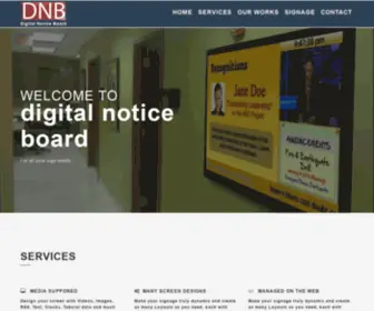 Digitalnoticeboard.com(Digital Notice Board) Screenshot