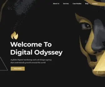 Digitalodyssey.net(We are Tribe of Brands. A branding and web design agency in London. Our agency tribe) Screenshot