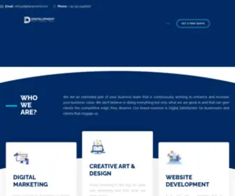 Digitalopment.com(Web Development & Digital Marketing Agency) Screenshot