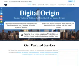 Digitalorigintech.com(Digital Origin) Screenshot