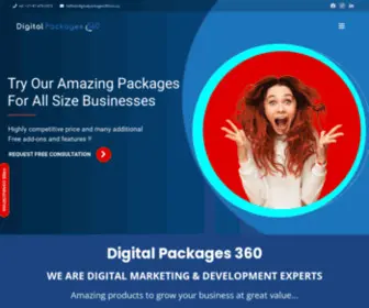 Digitalpackages360.co.za(Digital Marketing & Web Development) Screenshot