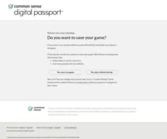 Digitalpassport.org(By Common Sense Education) Screenshot