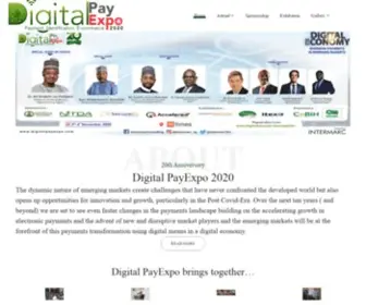 Digitalpayexpo.com(Digital Pay Expo) Screenshot