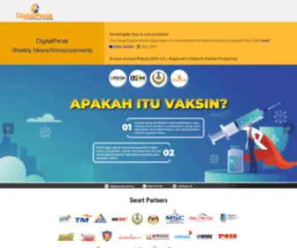 Digitalperak.com.my(Digital Perak Corporation Holdings) Screenshot