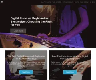 Digitalpianojudge.com(Digital Piano Judge) Screenshot