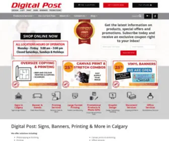 Digitalpost.ca(Digital Post) Screenshot