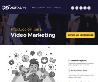 Digitalpro.tv(Creativos Audiovisuales) Screenshot