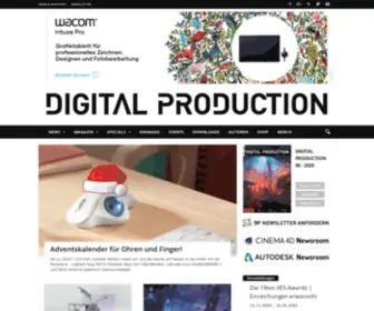 Digitalproduction.com(DIGITAL PRODUCTION) Screenshot