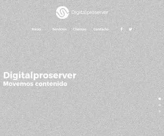 Digitalproserver.com(Movemos Contenido) Screenshot