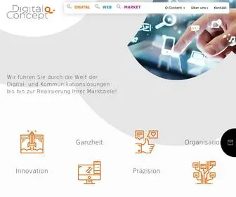 DigitalqConcept.ch(Innovative Business Solutions) Screenshot