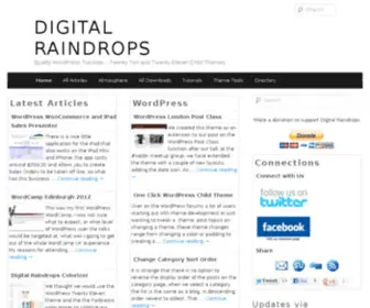 Digitalraindrops.net(Digital Raindrops) Screenshot