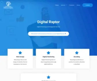 Digitalraptor.in(Digital Marketing and Management Digital Raptor Digital Raptor) Screenshot