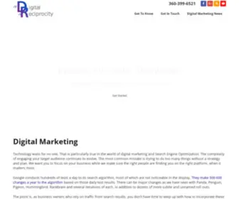 Digitalreciprocity.com(This site) Screenshot