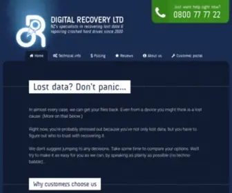 Digitalrecovery.co.nz(New Zealand’s data recovery specialists) Screenshot