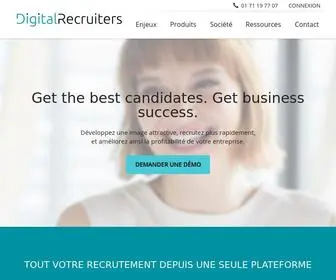 Digitalrecruiters.com(Tout ce dont vous avez besoin pour recruter efficacement depuis une seule plateforme) Screenshot