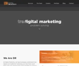 Digitalrelativity.com(TraDigital Marketing) Screenshot