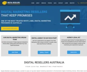 Digitalresellers.com.au(Digital Marketing & White Label SEO Resellers Program Australia) Screenshot