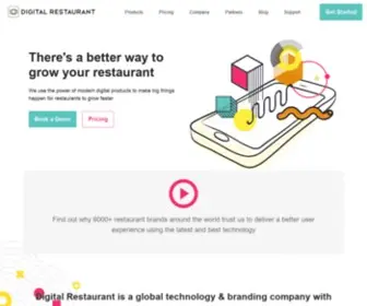 Digitalrestaurant.com(Table Ordering System For Restaurants And Bars) Screenshot